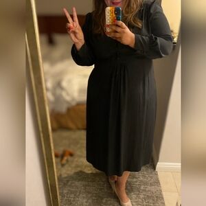 Modcloth Elegant Black Women's Dress Size 20W